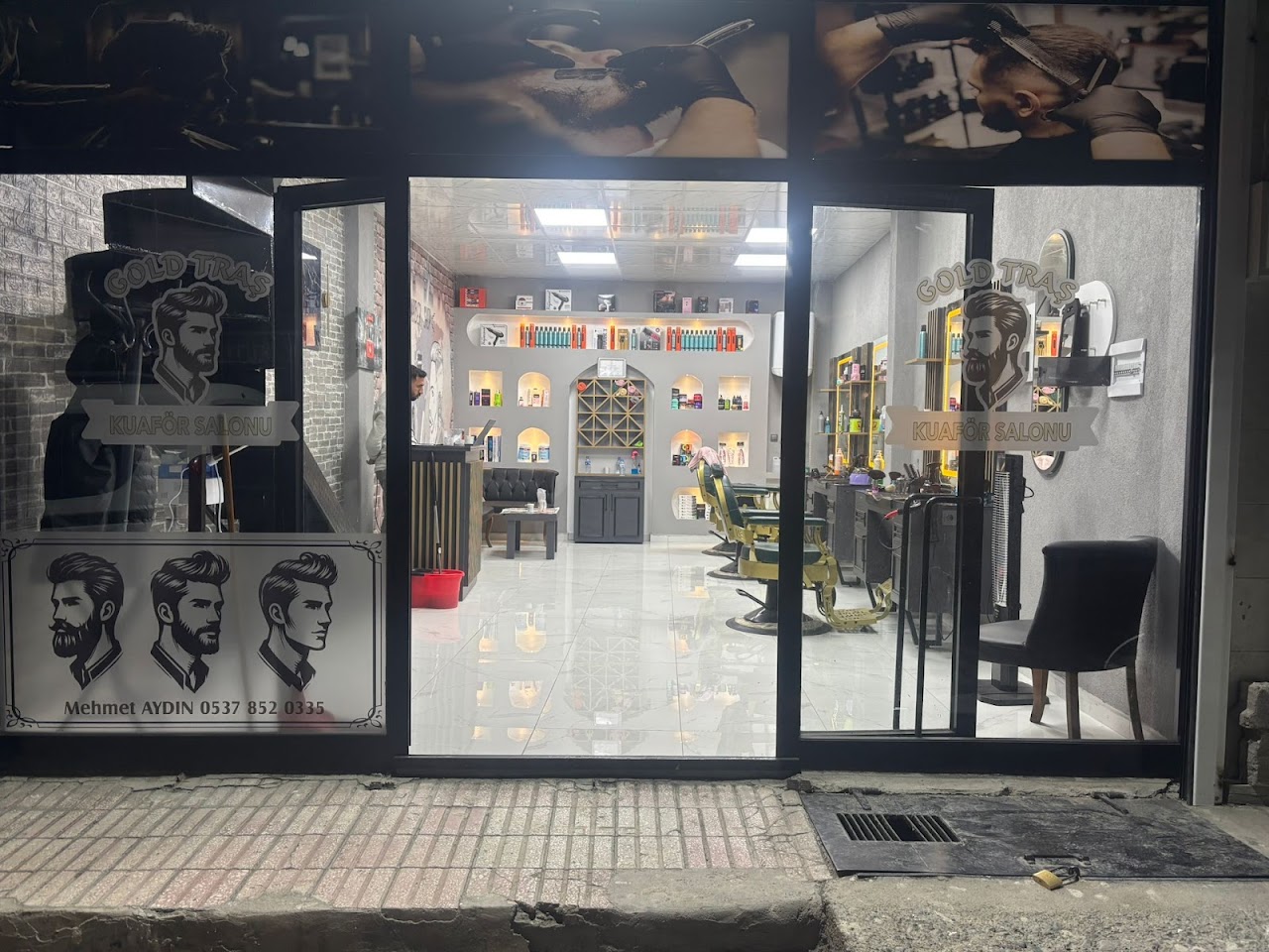Gold tıraş kuaför salonu