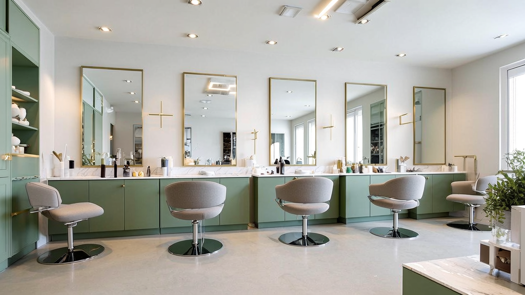 Beautiful Potential Salon Suite