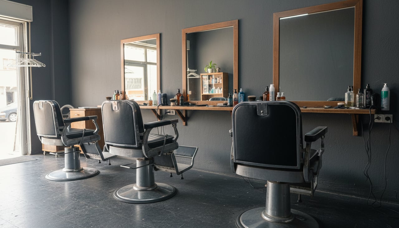 Erkek Kuaförü - Saloon Kara