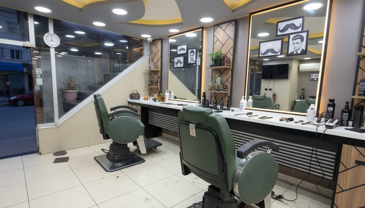 Moustache Salon Men Barber Shop & Hair Dresser Fatih Istanbul