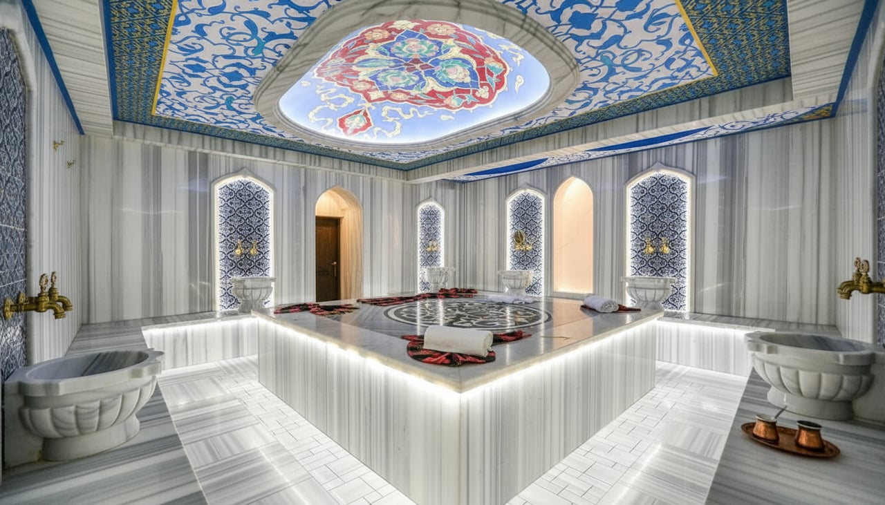 Sultan Süleyman Hamam Traditional Turkish Bath - KATE & AZRA SULTAN