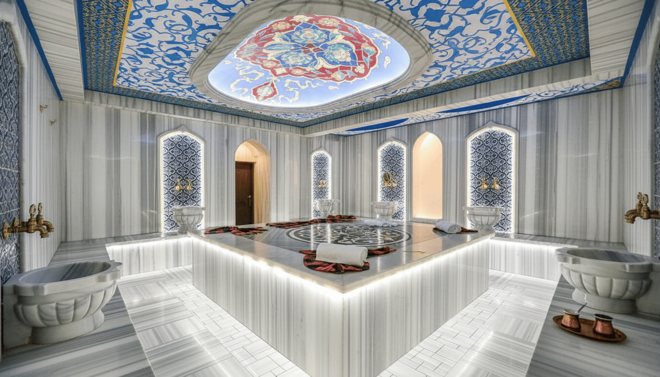 Sultan Süleyman Hamam Traditional Turkish Bath - KATE & AZRA SULTAN