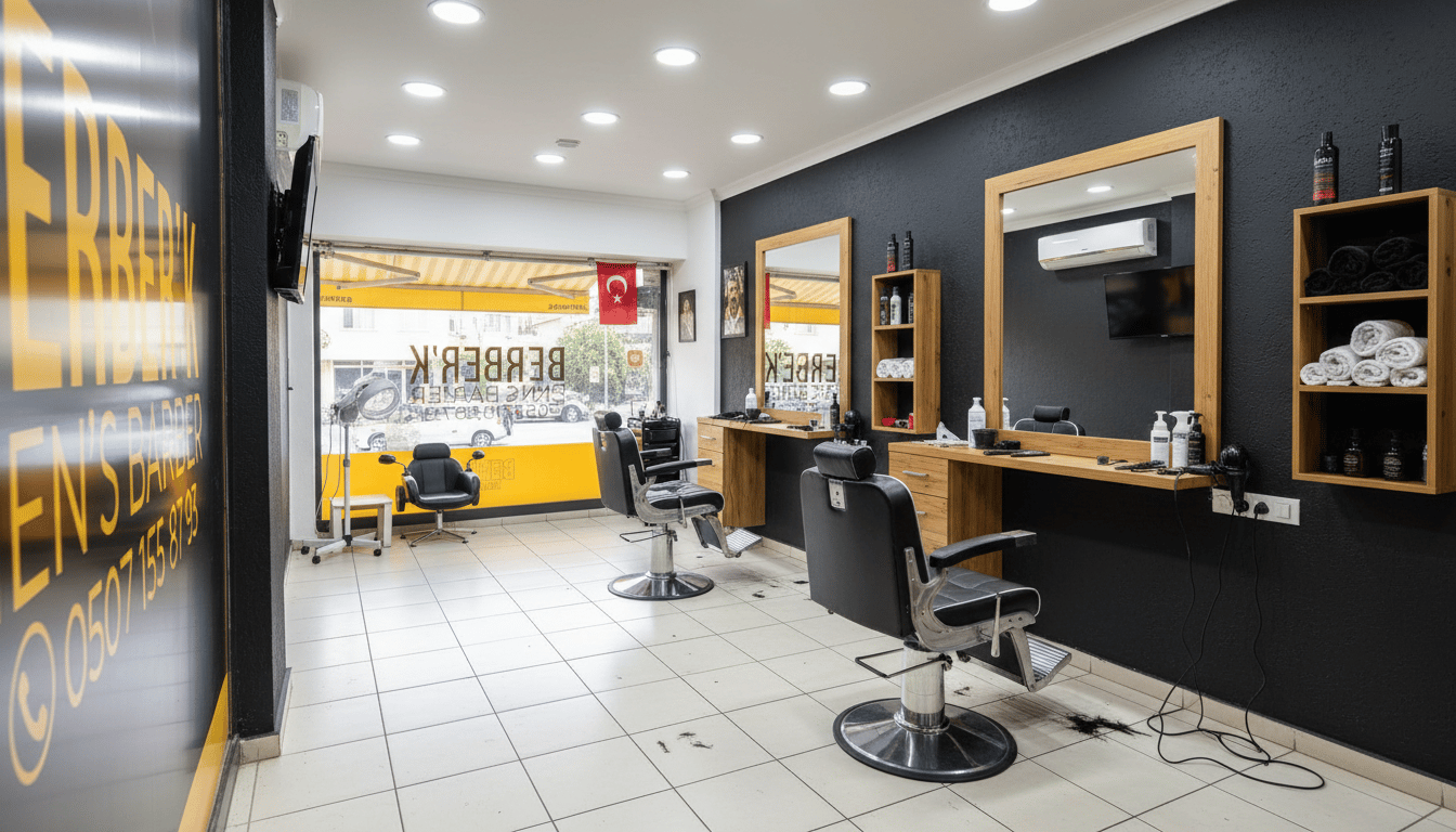 Berber'k Erkek Saç Tasarım Salonu