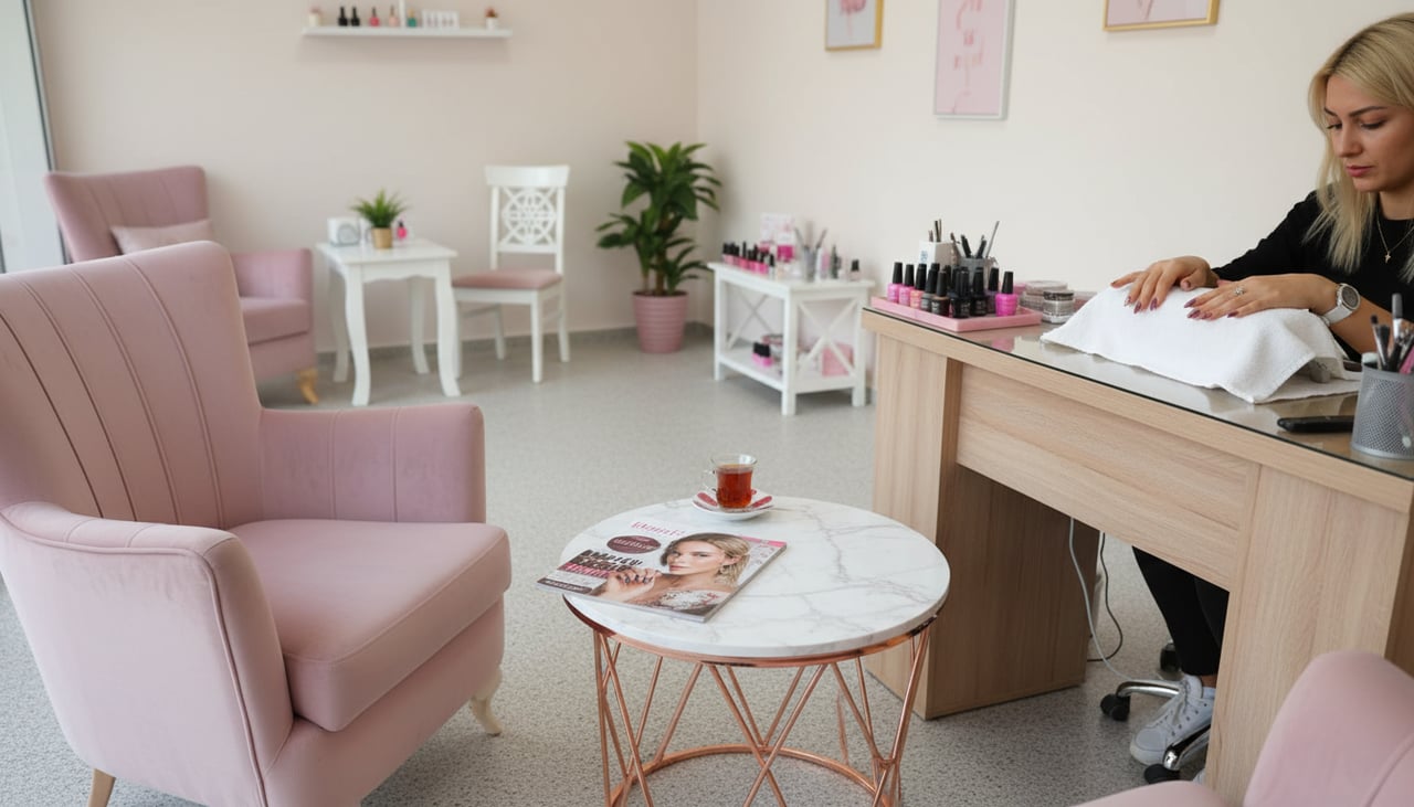Beauty Pink Nail