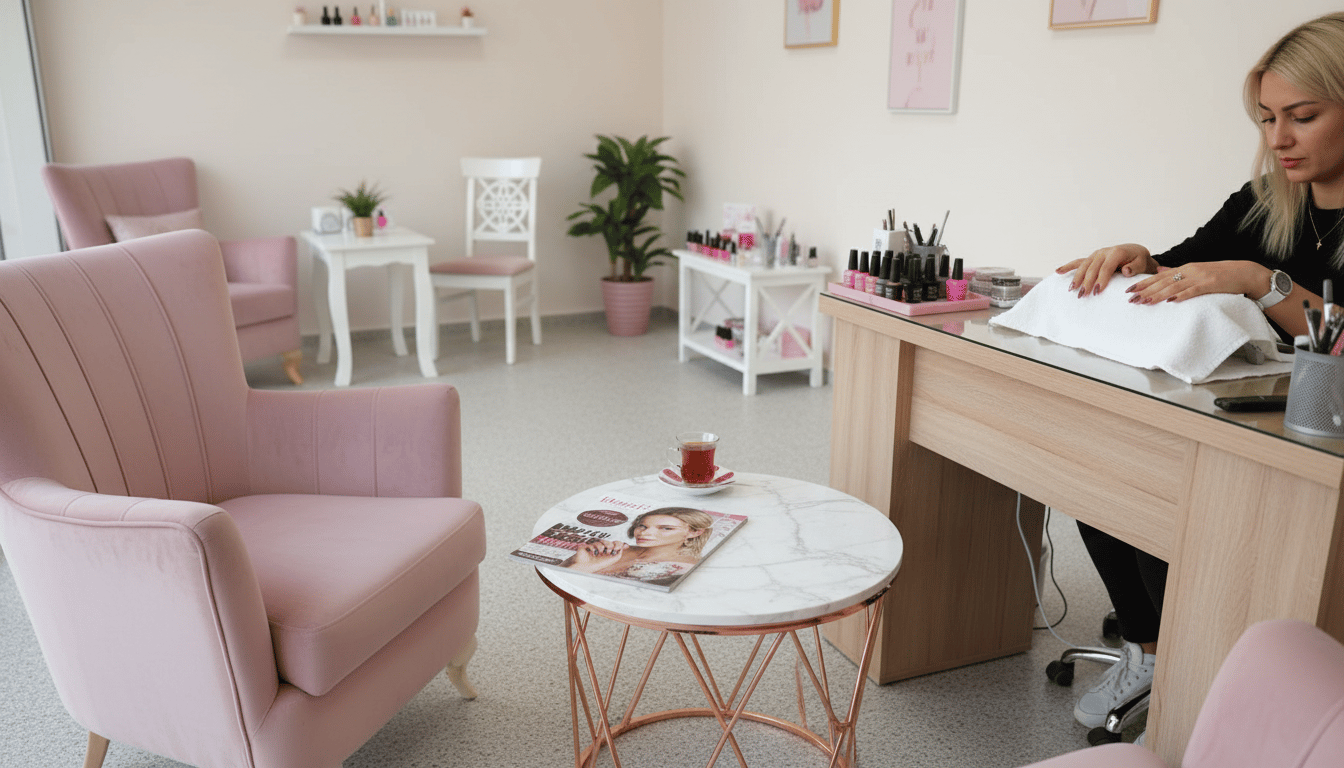 Beauty Pink Nail