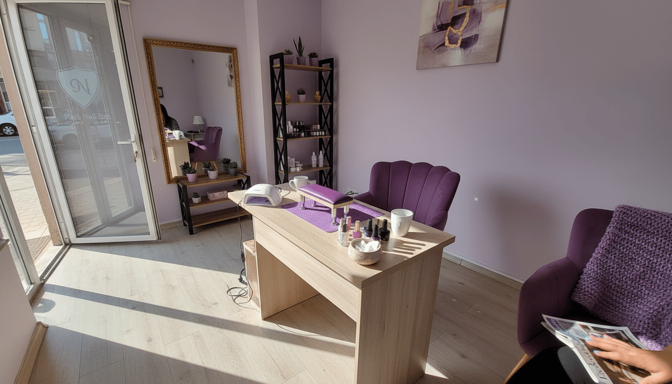 Purple Nail Bar
