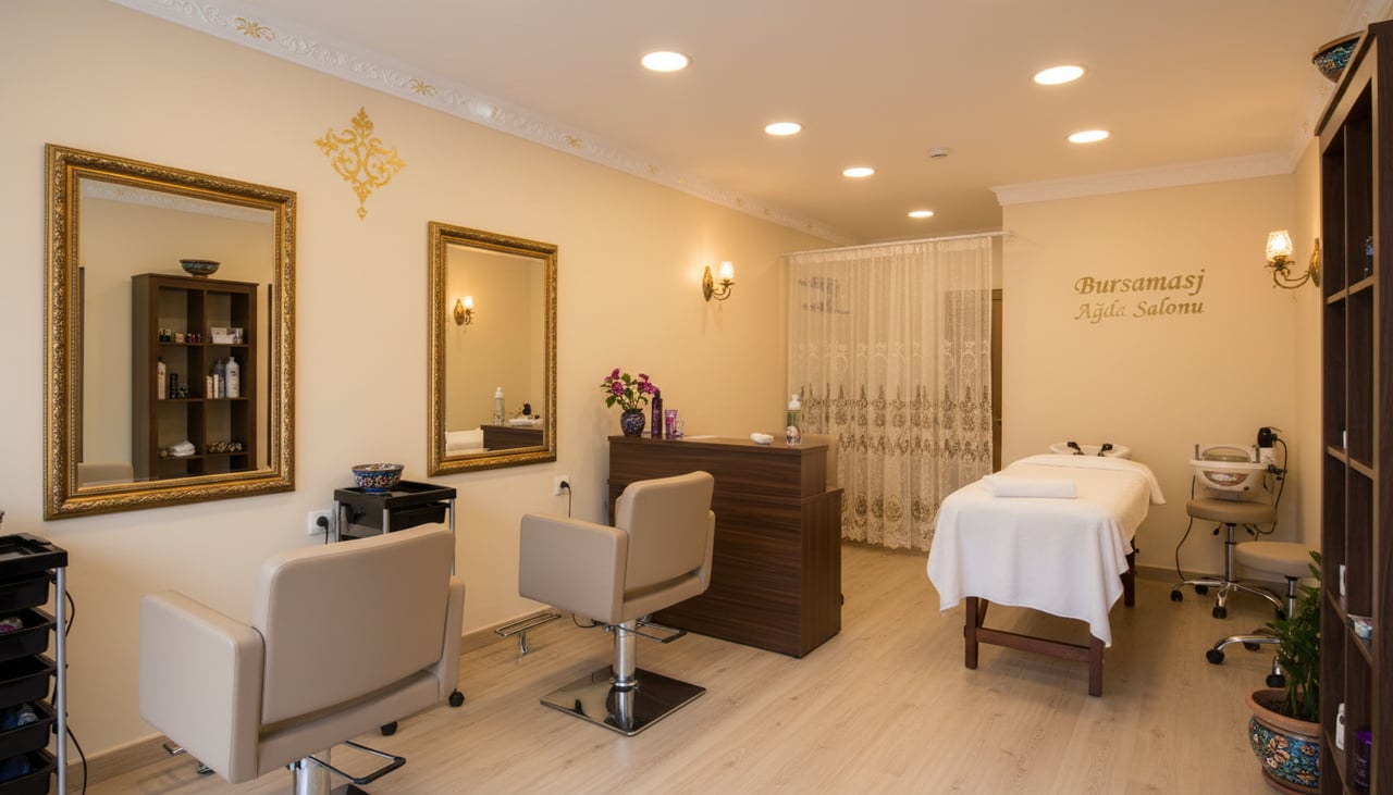 Bursamasaj Ağda salonu
