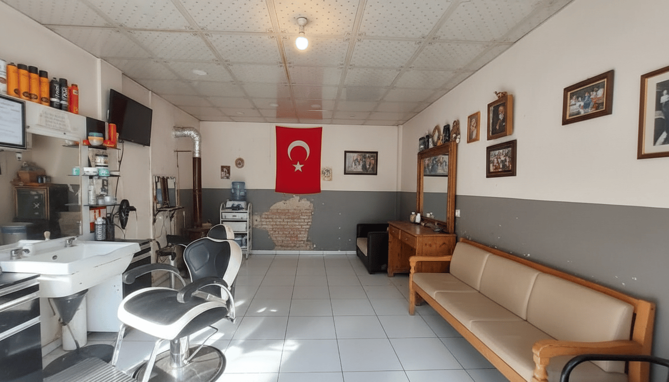 Işıltı erkek kuaförü
