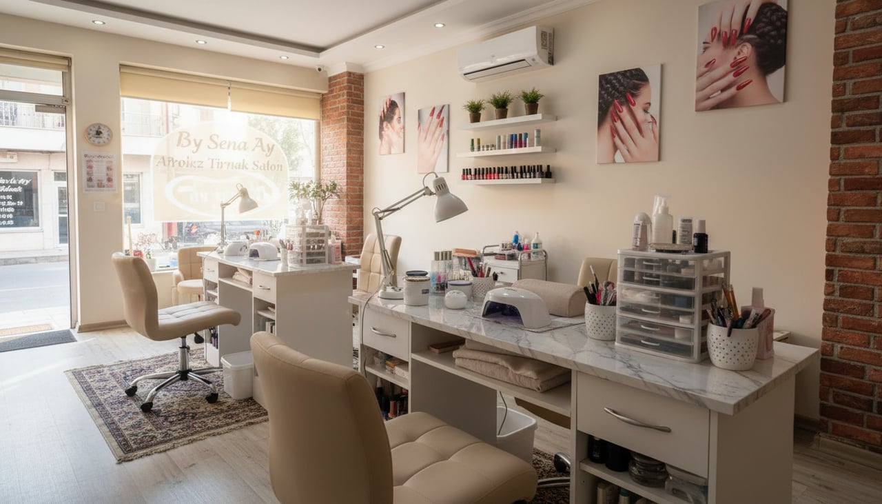 By Sena Ay Afrika Örgüsü - Protez Tırnak Salon