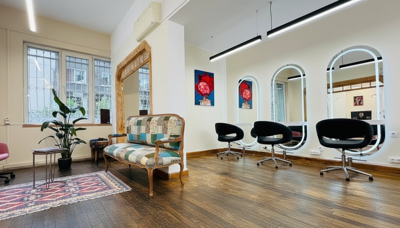 HairDresser Cem Taşkan & Nail Studio taksim Cihangir bayan kuaförü