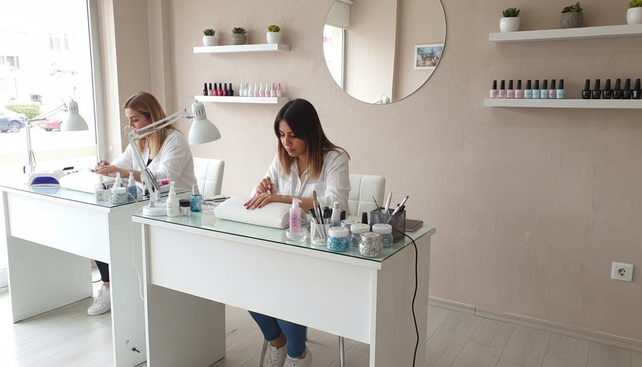Antalya Kalıcı Oje / Daisy Nail Art