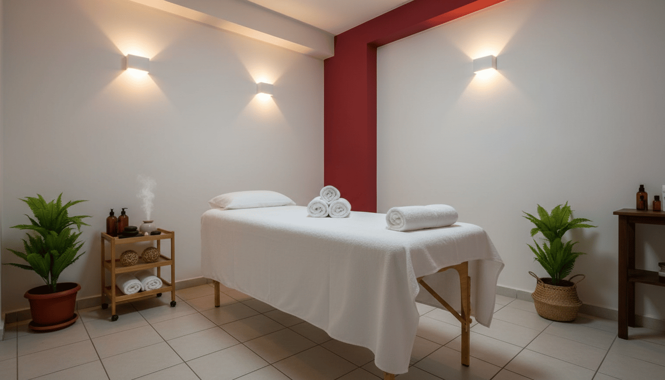 Kırmızı Spa Masaj Salonu