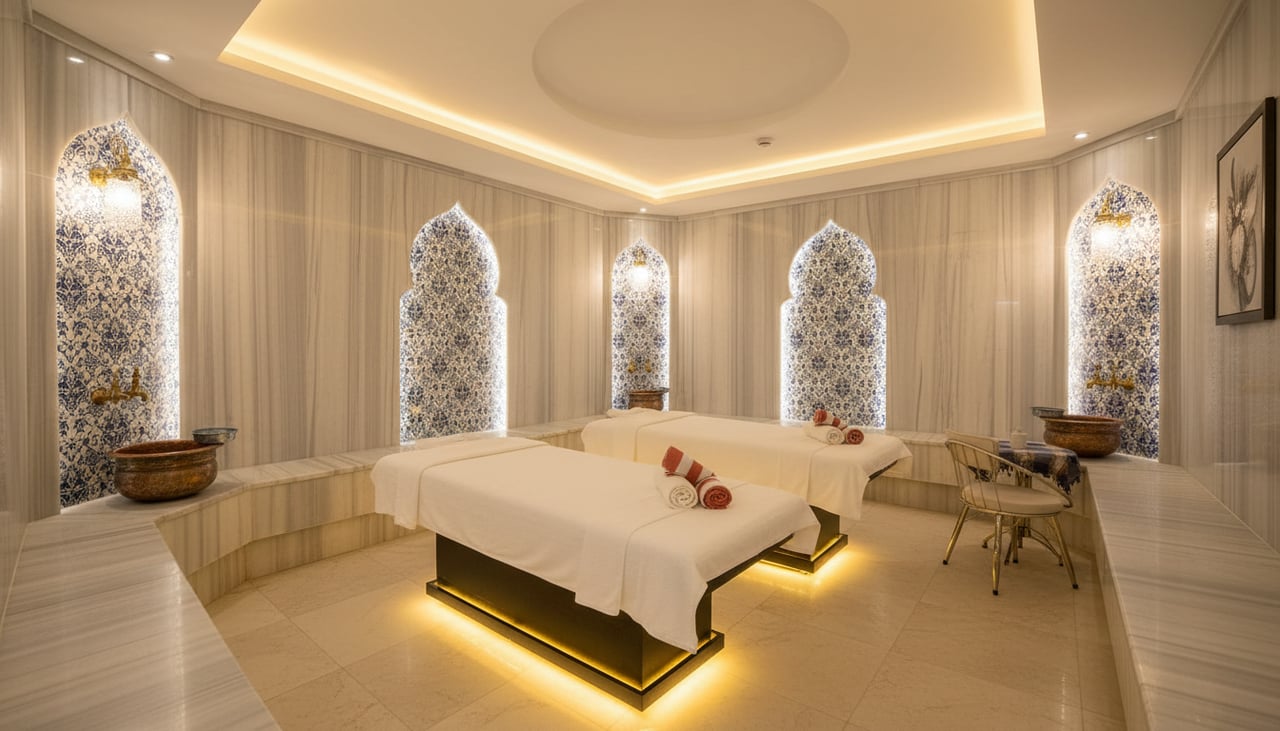 Sultan Süleyman Hamam Traditional Turkish Bath - Great Fortune Design
