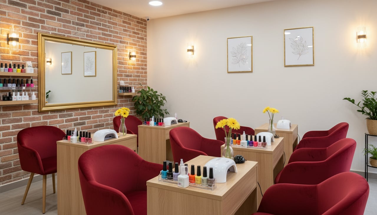 Ruby Glow Nails Beauty I Protez Tırnak | Kalıcı Oje | Manikür | Pedikür | Nail A