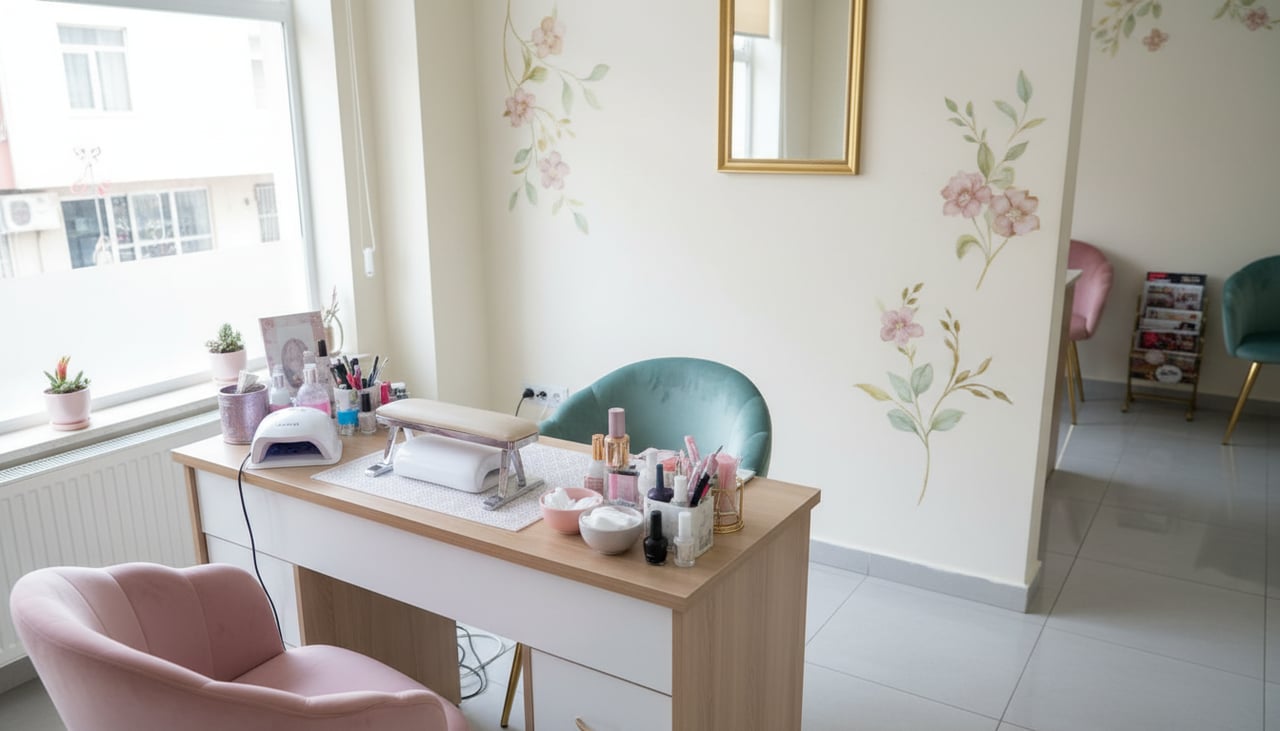 Minimal Nail Art Antalya Protez Tırnak