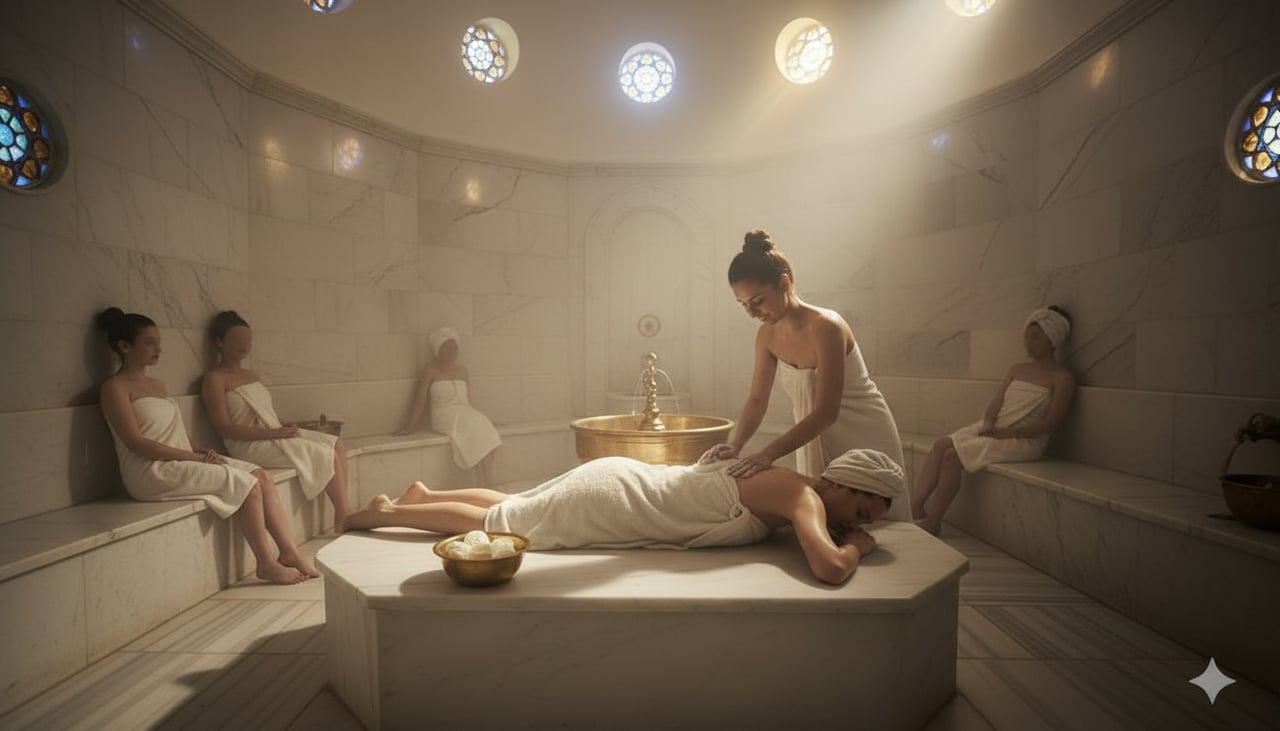 Blue Spa Massage Turkish Bath