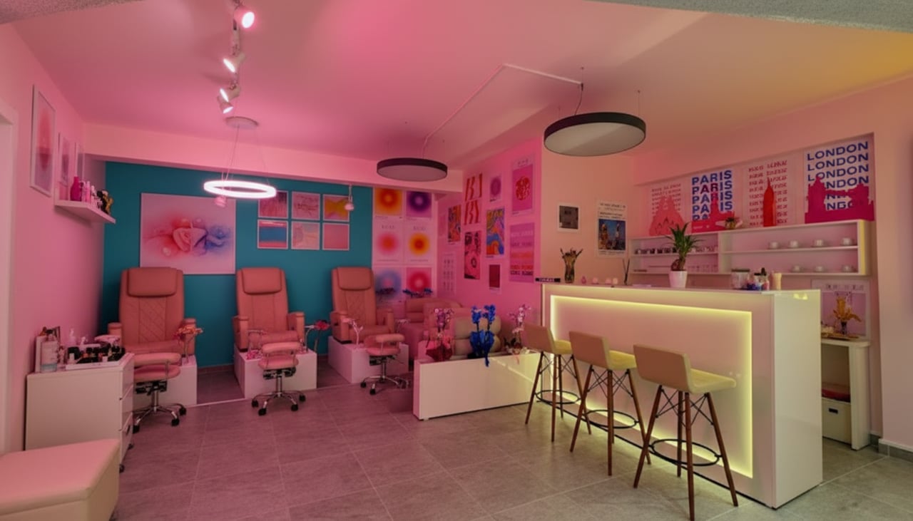 Kartal Protez Tırnak/Hello Pink House Beauty Studio