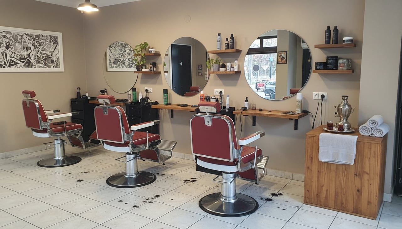 Men barber's club Ankara Eryaman Erkek kuaförü
