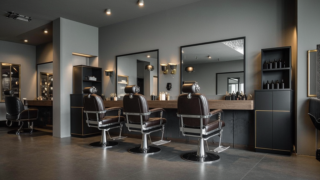 The barber black