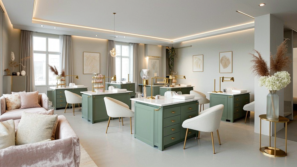 Nail art bar