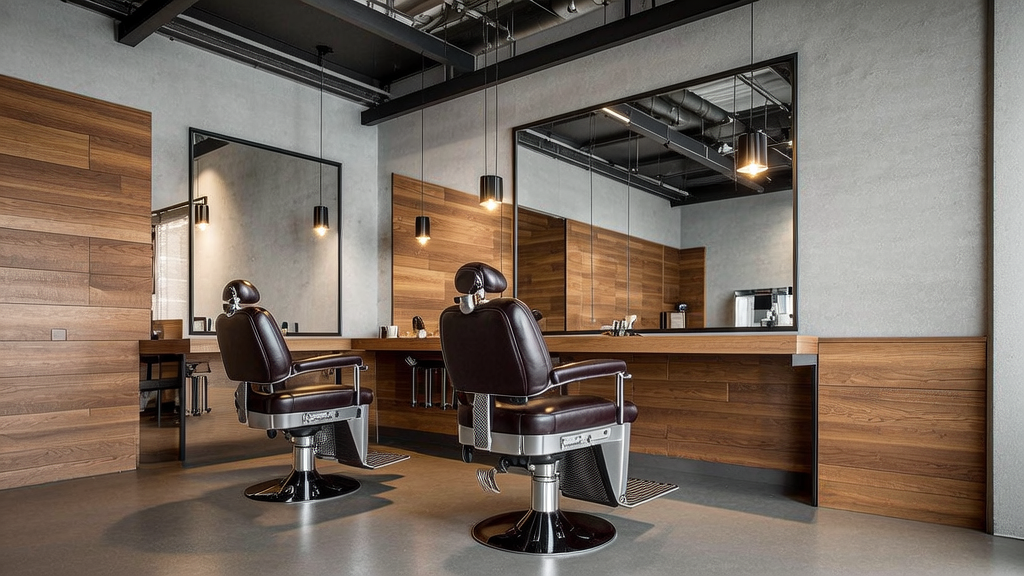 A Deluxe Barber Shop