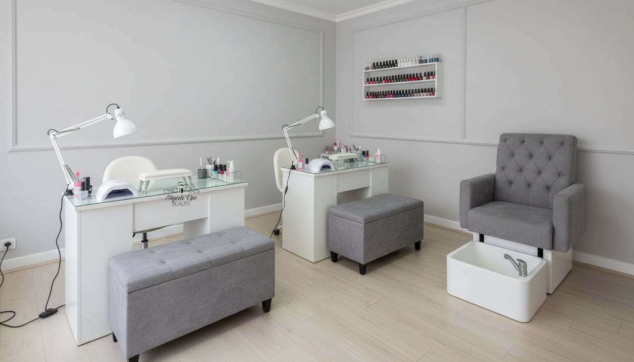 Siyah Oje BEAUTY (Manikür & Pedikür Ağda Salonu)