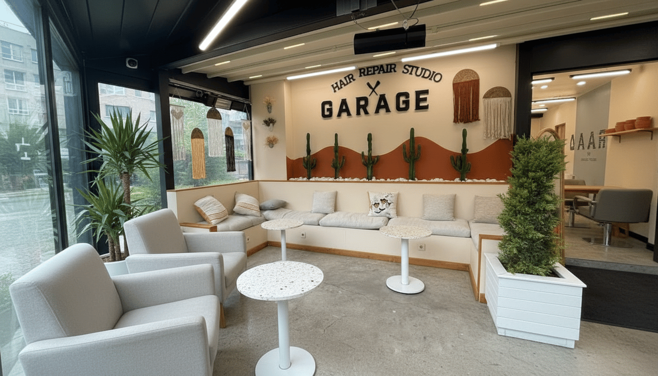 Garage Hair Repair Studio Caddebostan İstanbul Kuaför Salonu