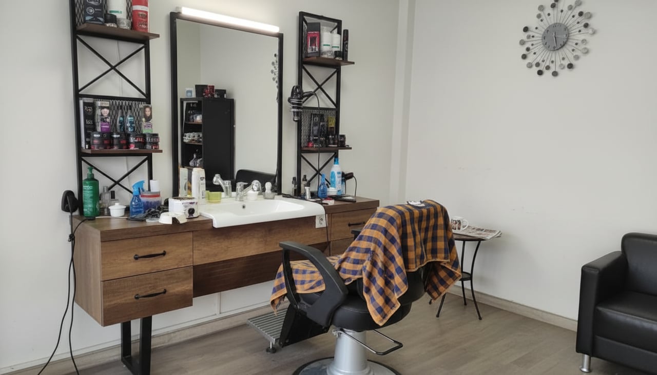 Mustafa sırmalı erkek kuaför salonu
