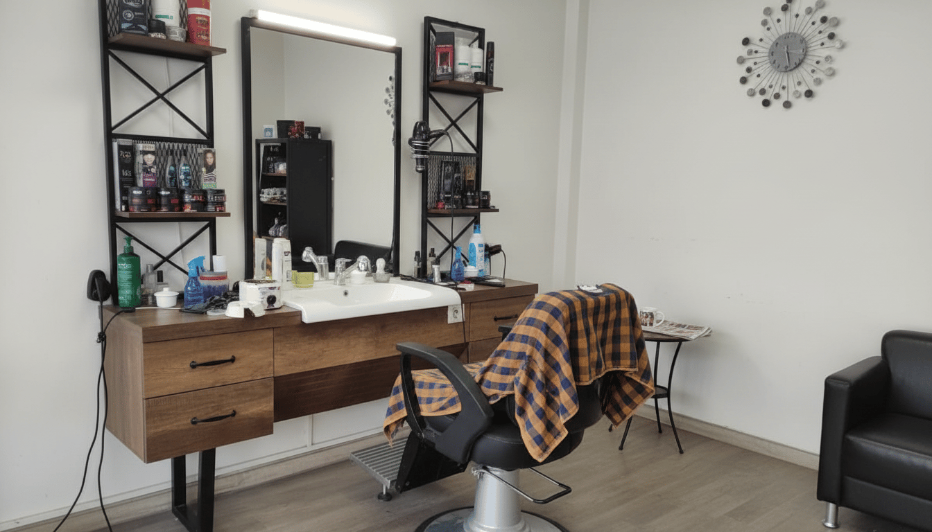 Mustafa sırmalı erkek kuaför salonu