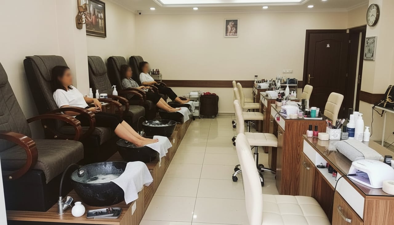 Tuğba Beauty Center & Bayan Kuaförü - Manikür Pedikür - Protez Tırnak & Nail Art