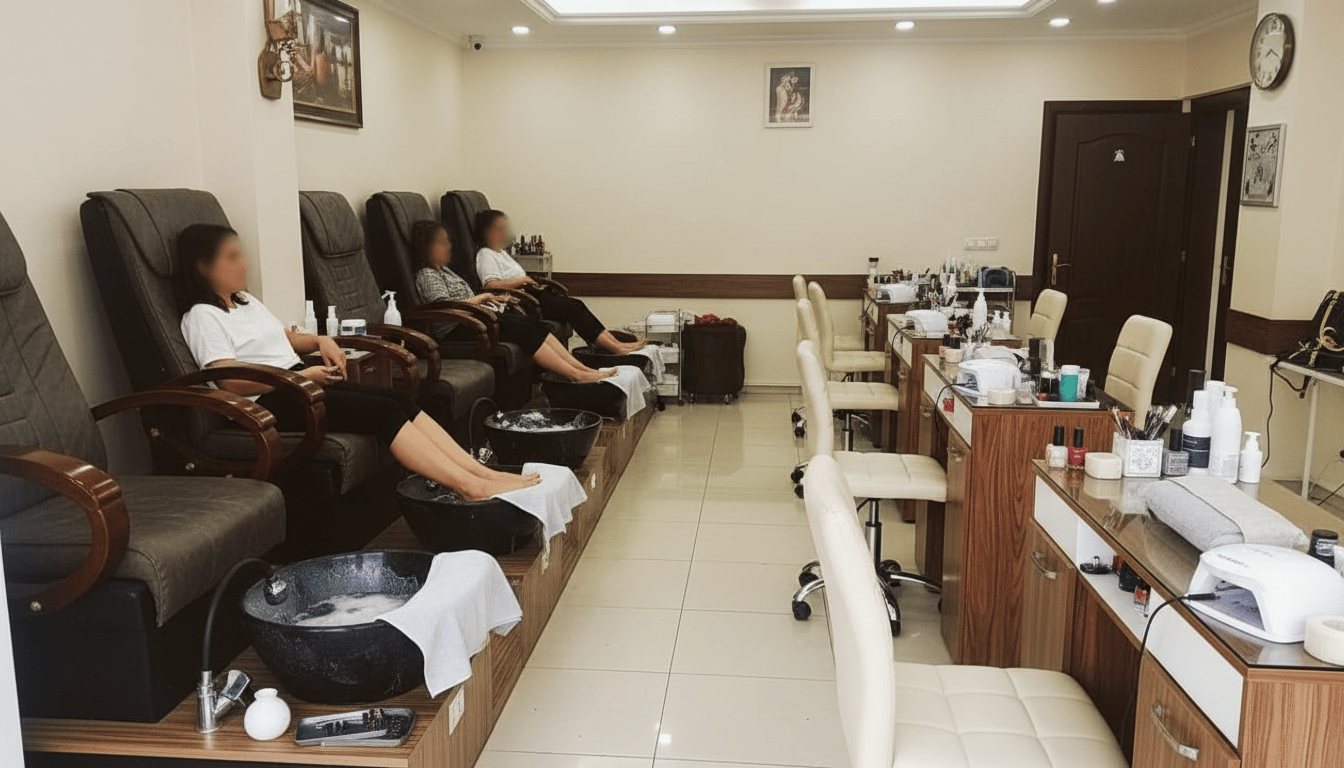 Tuğba Beauty Center & Bayan Kuaförü - Manikür Pedikür - Protez Tırnak & Nail Art