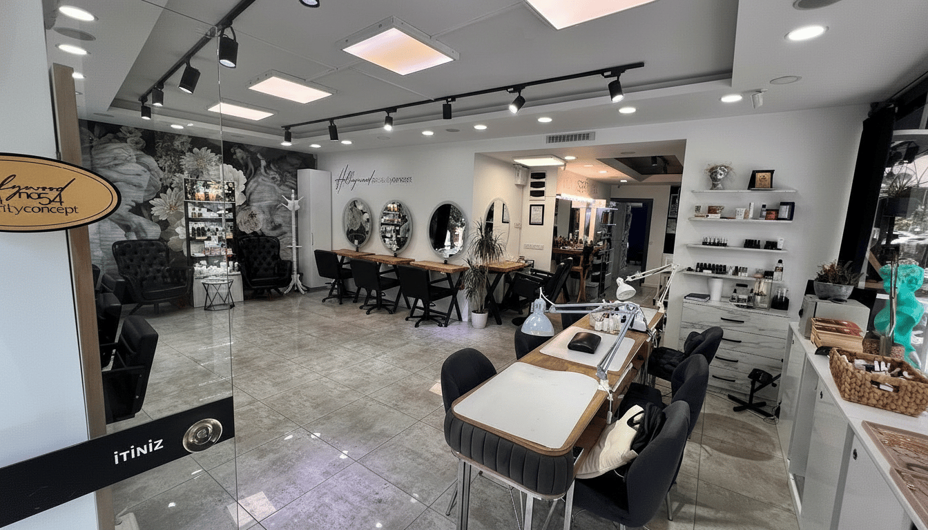 Hollywood Beauty Concept Kuaför Güzellik Makyaj Tırnak Alsancak Kuaför