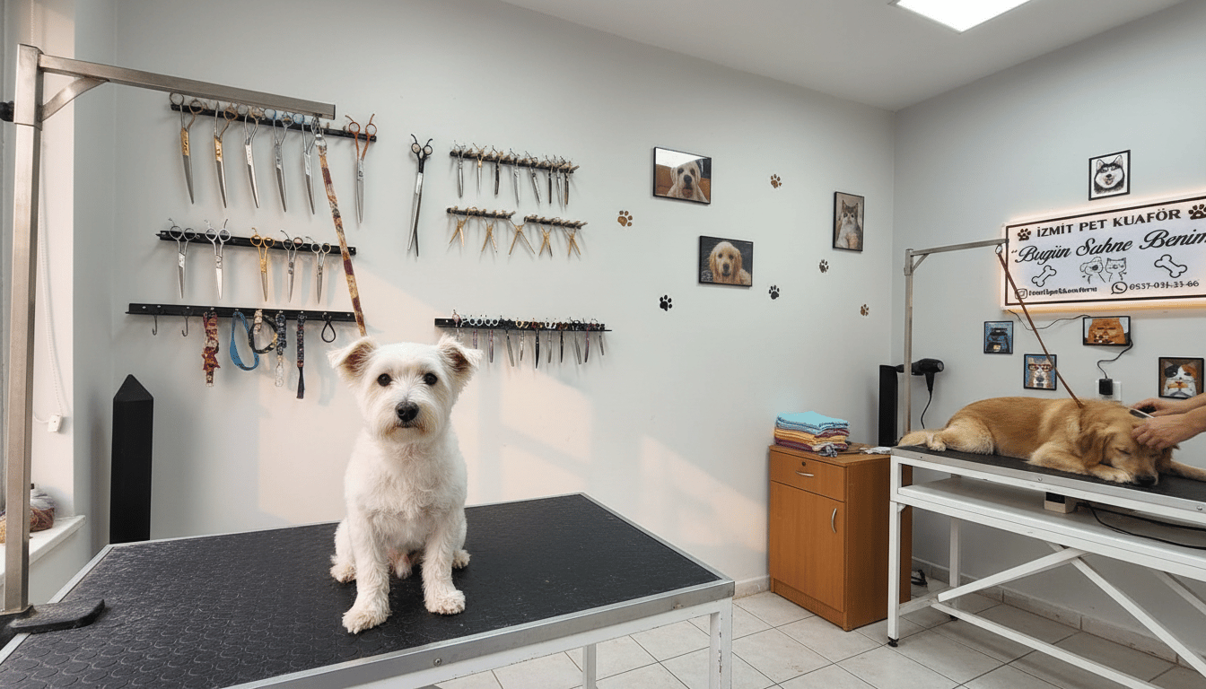 İZMİT PET KUAFÖR Anestezisiz Kedi Köpek kuaförü Tavşan Petkuaförü pet kuafor