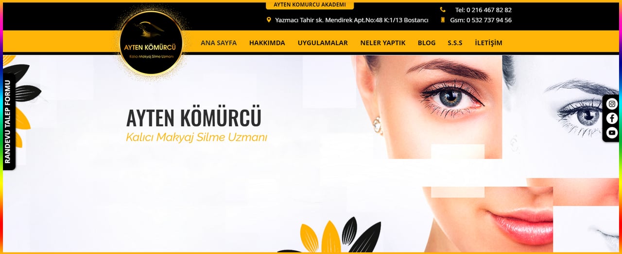 Ayten Kömürcü Kalıcı Makyaj Silme & Güzellik Merkezi