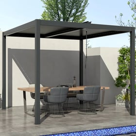 Modern Aluminium Garden Pergola Outdoor Patio Structure