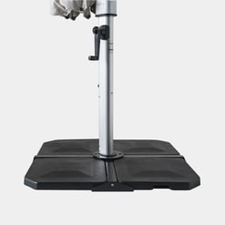 Cross Base with Concrete Blocks for Parasol