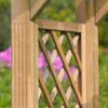 Elegant wooden lattice garden trellis for outdoor decorating, garden fencing, and plant support, showcasing high-quality craftsmanship and durable materials for lush outdoor spaces.