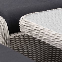 Stylish outdoor wicker and fabric furniture sets showcasing durable, elegant patio furniture designs perfect for modern home gardens and outdoor living spaces.