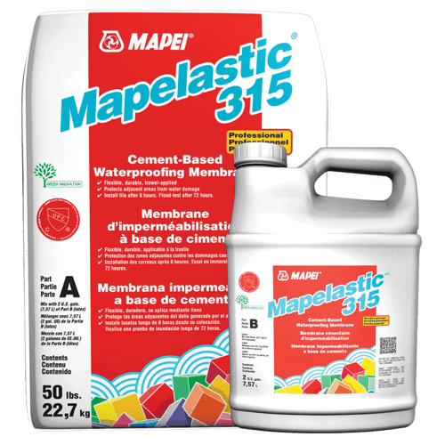 Mapei Mapelastic 315 – Powder for Waterproofing Membrane – 50 lbs SQUAREFOOT FLOORING - MISSISSAUGA - TORONTO - BRAMPTON