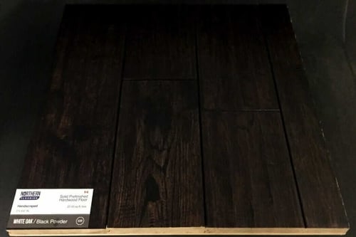 Black Powder Northernest White Oak Hand-scraped Hardwood Flooring SQUAREFOOT FLOORING - MISSISSAUGA - TORONTO - BRAMPTON