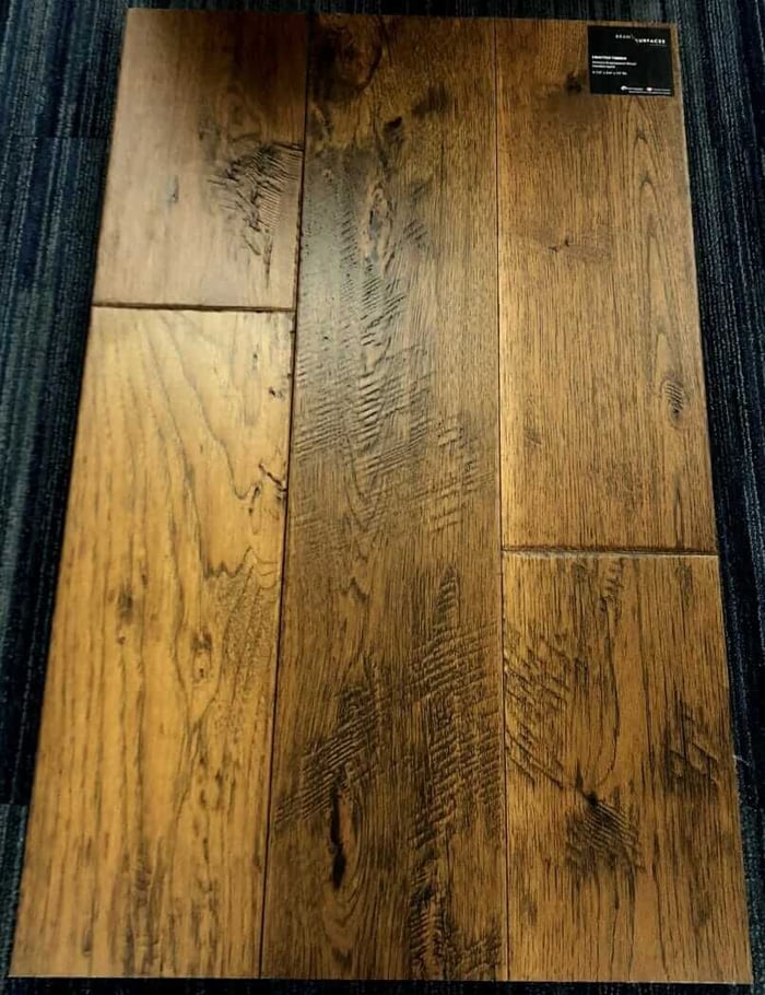 Crafted Timber Brand Surfaces Hickory Handscraped Engineered Hardwood Flooring SQUAREFOOT FLOORING - MISSISSAUGA - TORONTO - BRAMPTON