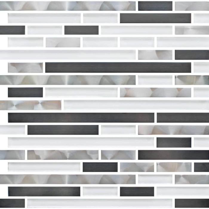 Super White Metal Ceratec Tiles SQUAREFOOT FLOORING - MISSISSAUGA - TORONTO - BRAMPTON