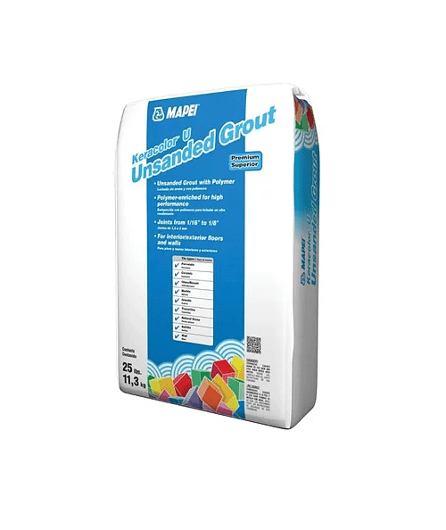 Mapei Keracolor U (Unsanded Grout) 25lbs 27 Silver SQUAREFOOT FLOORING - MISSISSAUGA - TORONTO - BRAMPTON