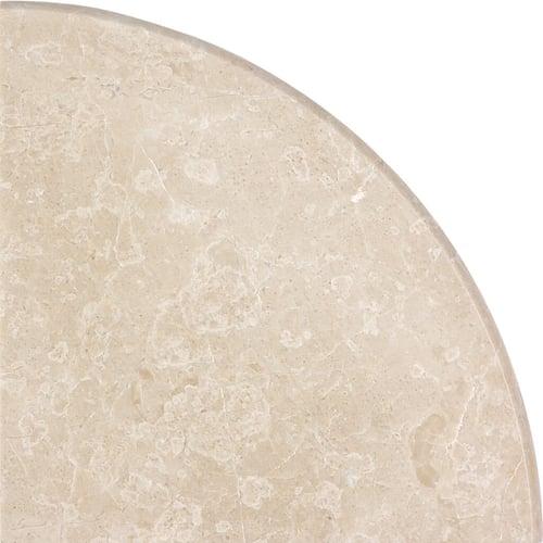 ALLURE CREMA MARBLE 9X9 CORNER SHELF POLISHED 33-046 – HONED 33-047 SQUAREFOOT FLOORING - MISSISSAUGA - TORONTO - BRAMPTON