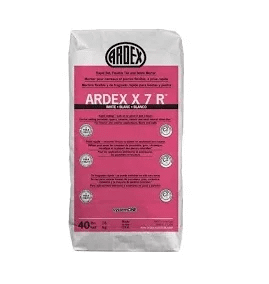Ardex-X7R Rapid Flex. Thinset Mortar 40lb Gray SQUAREFOOT FLOORING - MISSISSAUGA - TORONTO - BRAMPTON