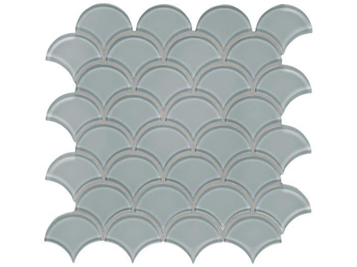 Element Shadow Scallop Mosaic – Anatolia Tile SQUAREFOOT FLOORING - MISSISSAUGA - TORONTO - BRAMPTON