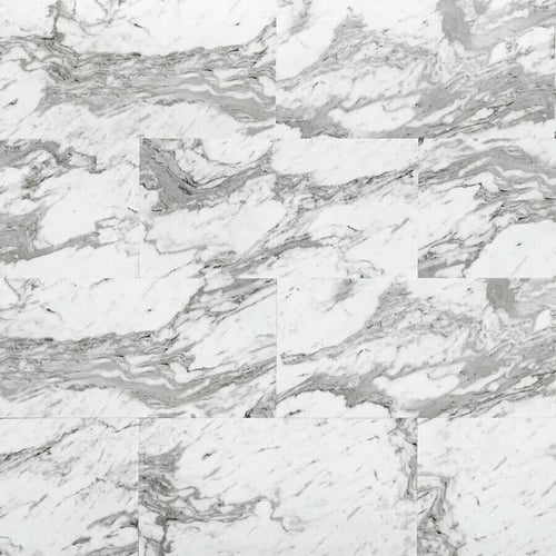 Carrara Marble 6088 Studio+ Vinyl Tile Flooring – Power Dekor – Citiflor SQUAREFOOT FLOORING - MISSISSAUGA - TORONTO - BRAMPTON