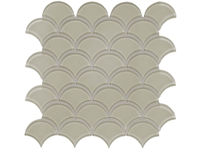 Element Earth Scallop Mosaic – Anatolia Tile SQUAREFOOT FLOORING - MISSISSAUGA - TORONTO - BRAMPTON