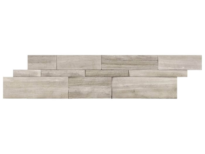 Strada Mist 6 x 24 in / 15 x 60 cm Split Face Panel Natural Stone – Anatolia Tile SQUAREFOOT FLOORING - MISSISSAUGA - TORONTO - BRAMPTON