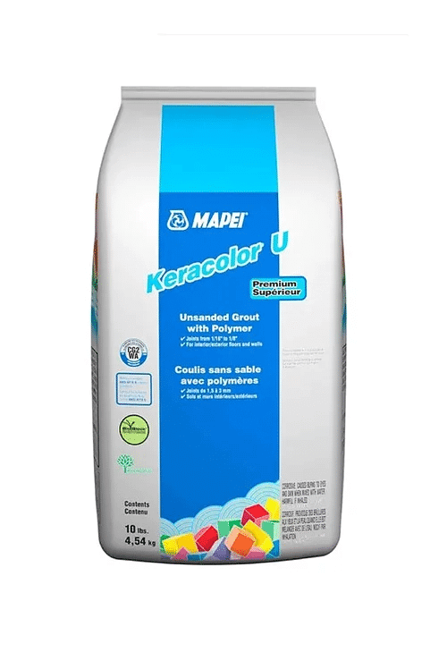 Mapei Keracolor U Grout with Polymer 10lbs 00 White SQUAREFOOT FLOORING - MISSISSAUGA - TORONTO - BRAMPTON